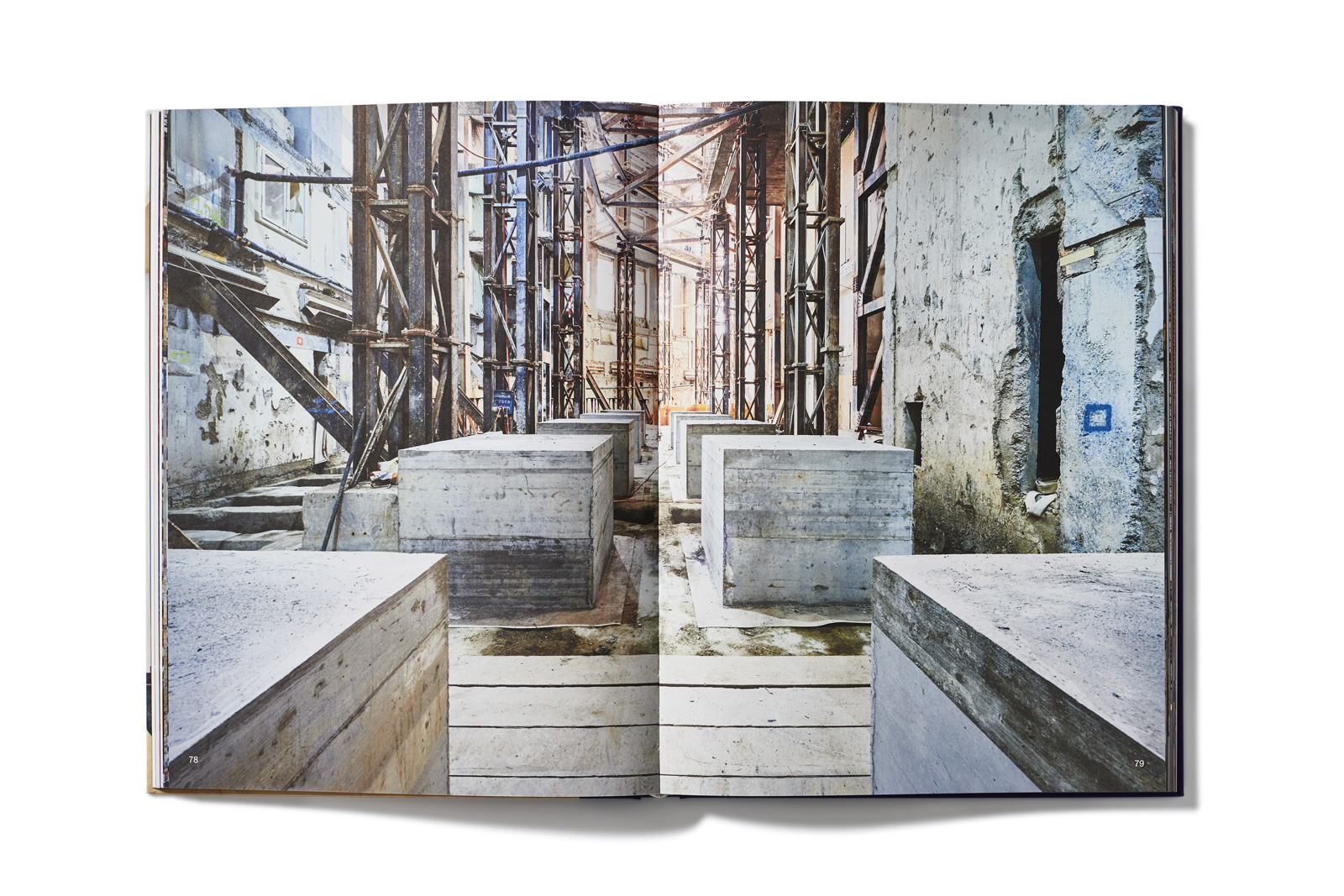 Fundation of the new bearing structure