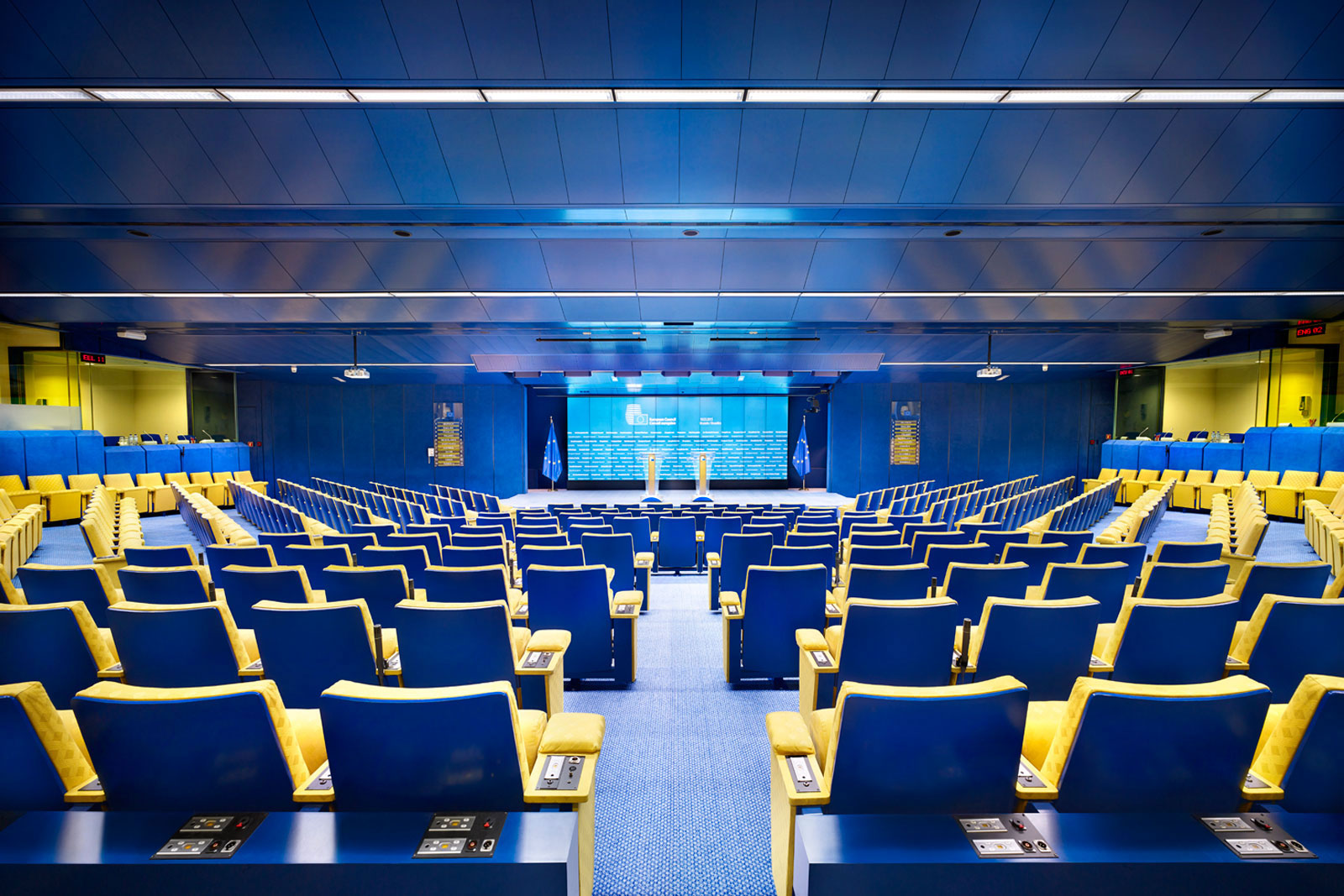 Council of Europe Brussels III Press Ronferencem Room 2015